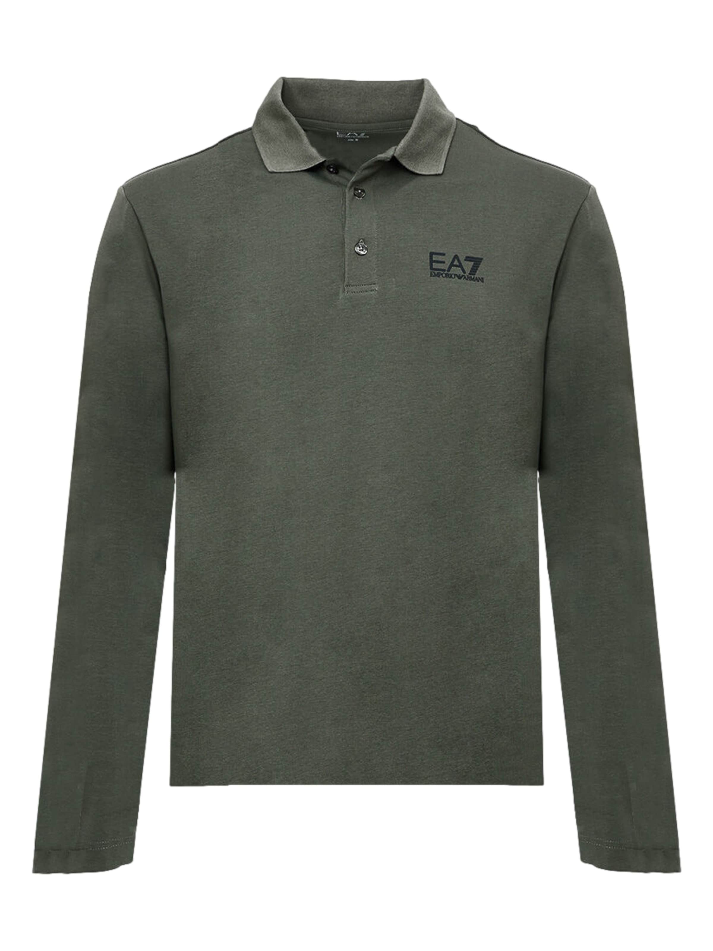 T-Shirt EA7 Emporio Armani en vert : devant