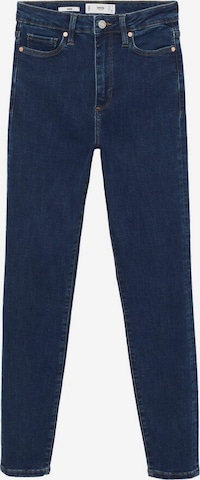 Skinny Jeans 'Anne' de la MANGO pe albastru: față