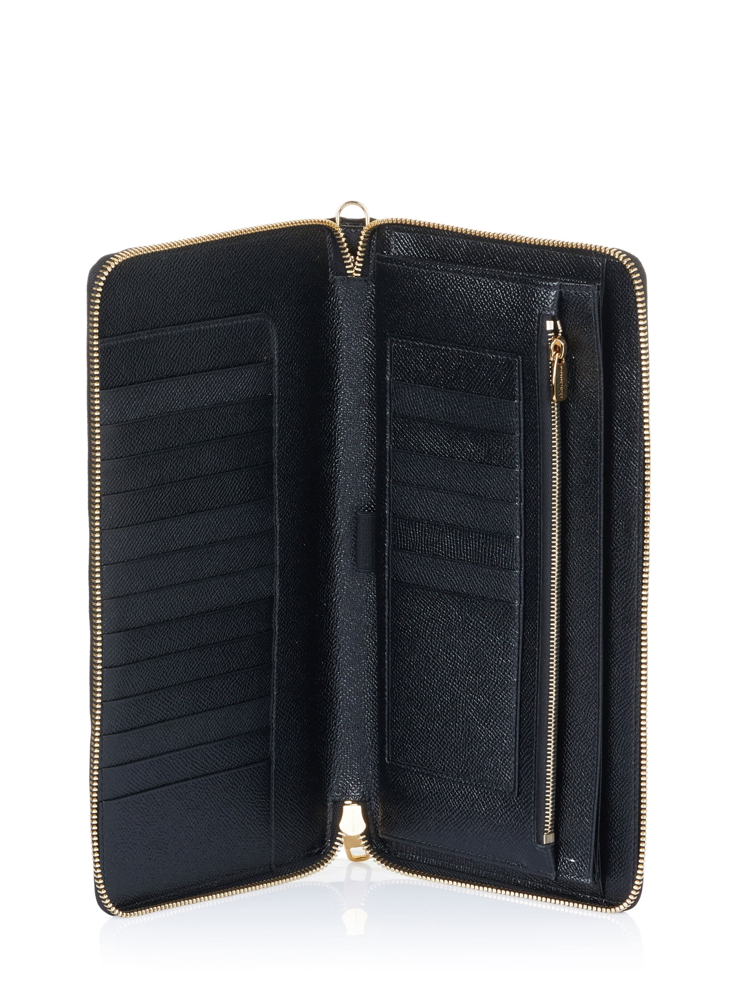 DOLCE & GABBANA - Cartera 'Dolce & Gabbana Portemonnaie' en negro