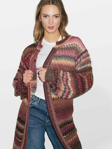 Cardigan ' Gio ' Noella en marron