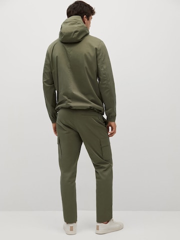 MANGO MAN Between-Seasons Parka 'Jacob' in Green