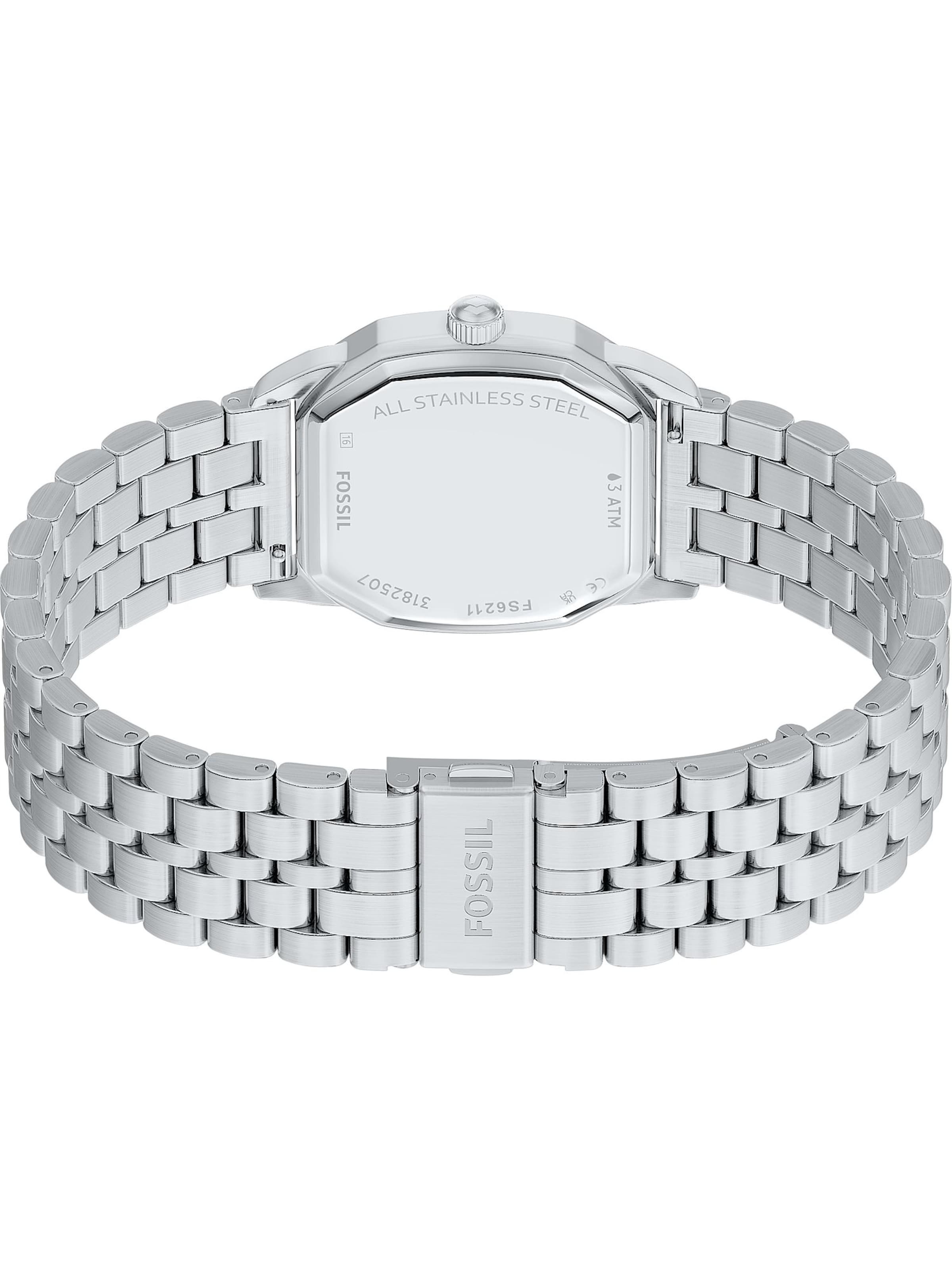 FOSSIL Analogové hodinky – stříbrná