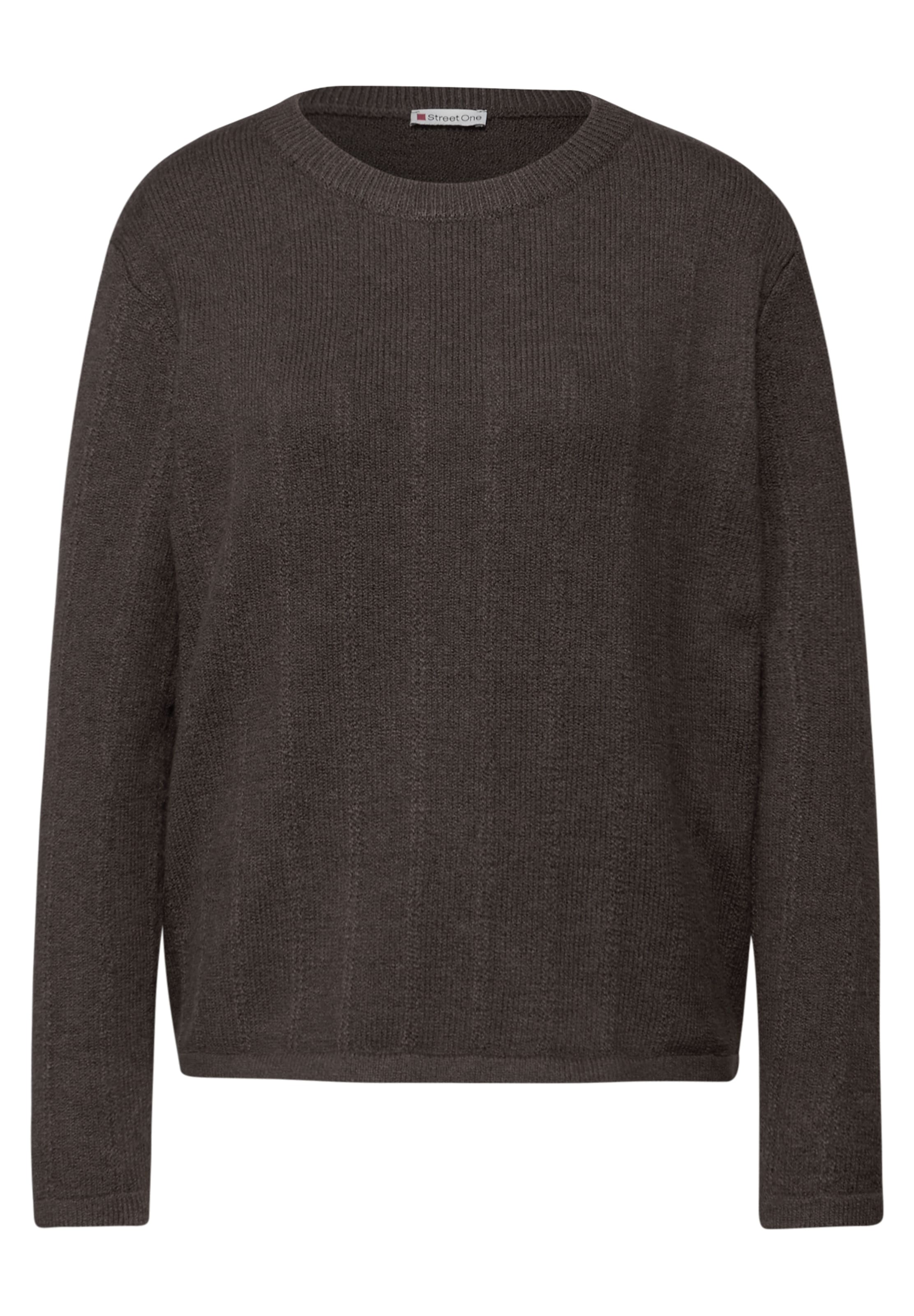 STREET ONE Sweater in Brown: front