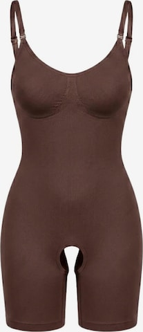 Body modelant 'Body met pijpjes' Shapetape en marron : devant