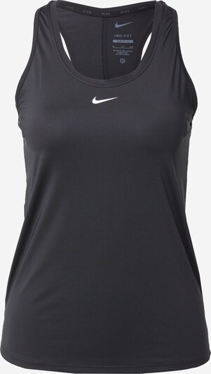 NIKE Sports Top in Black / White, Item view