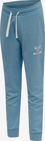 Effilé Pantalon Hummel en bleu