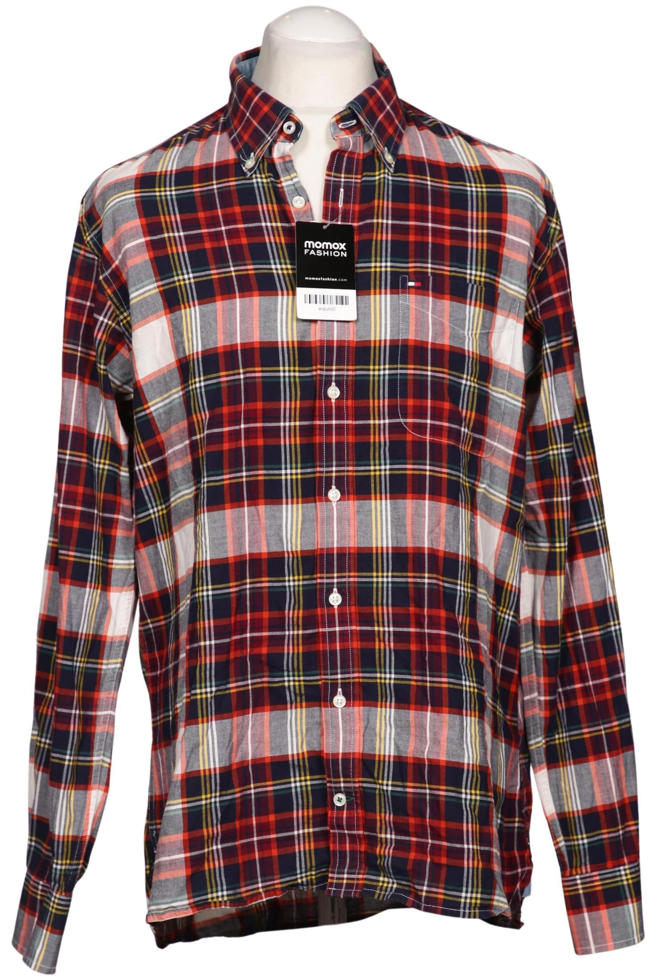 TOMMY HILFIGER Button Up Shirt in L in Mixed colors: front
