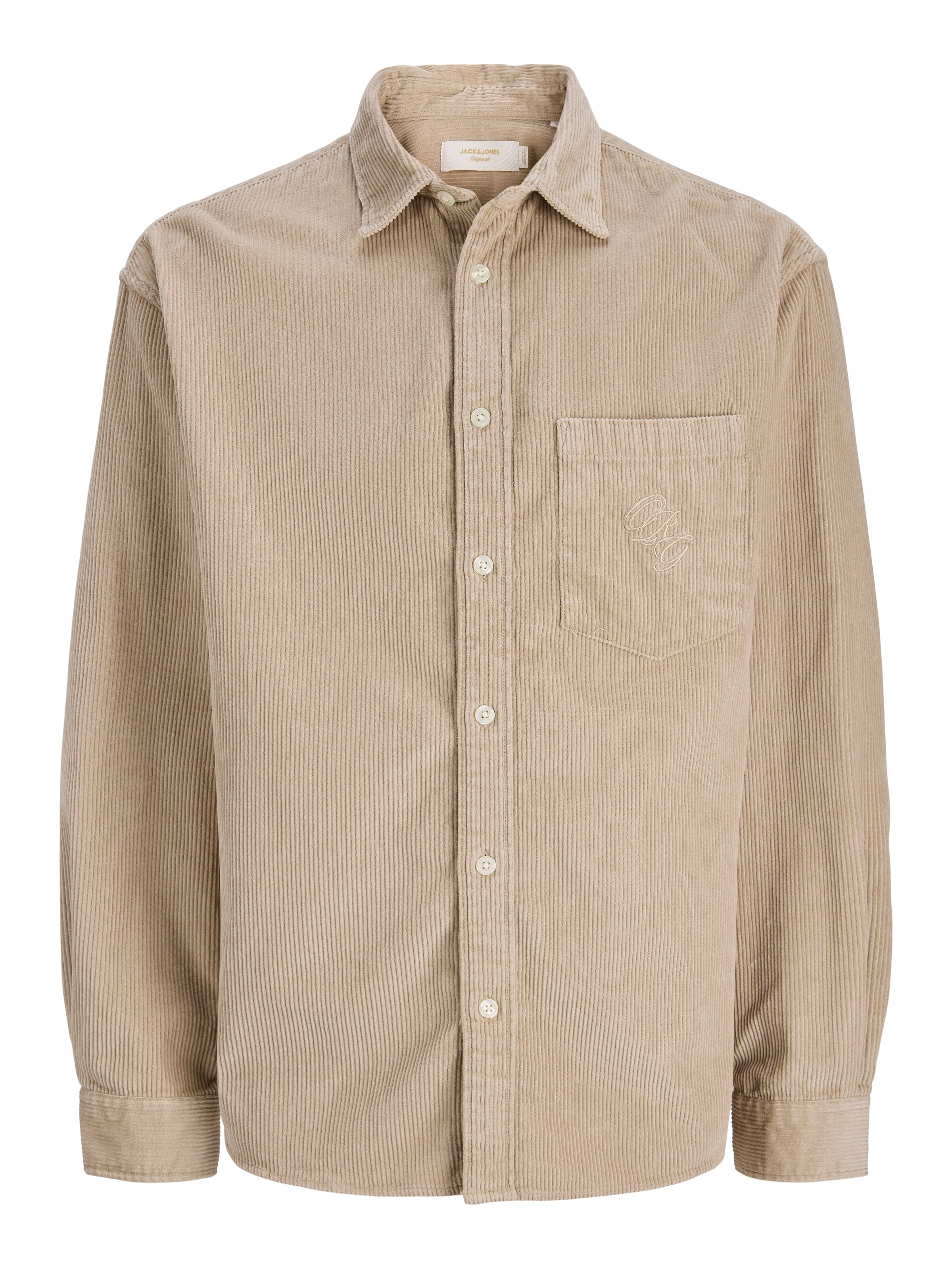 JACK & JONES Chemise 'JORFREDERIKSBERG' en S en greige, Vue avec produit