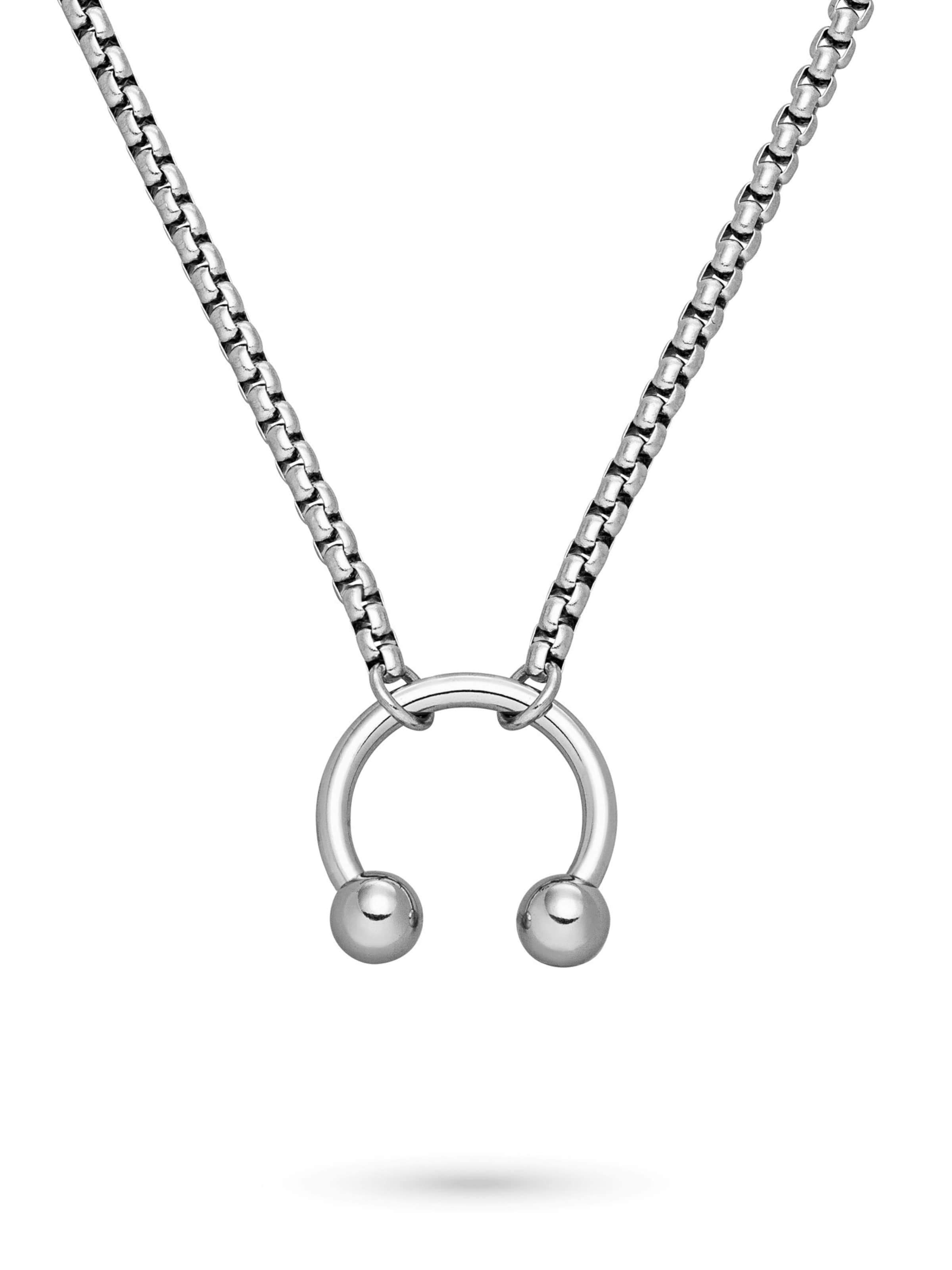 Liebeskind Berlin Necklace 'Urban Chic' in Silver
