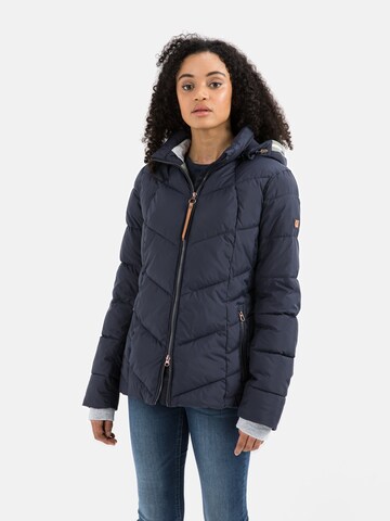 CAMEL ACTIVE Winter Jacket in Blue: front