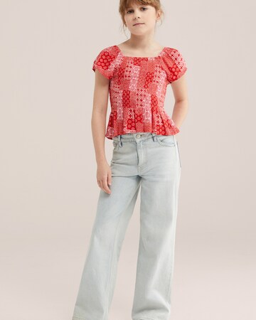 WE Fashion Блузка в Красный