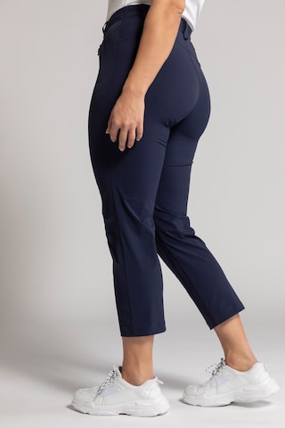 Ulla Popken Regular Hose in Blau