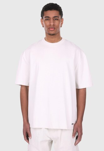 T-Shirt Dropsize en gris : devant