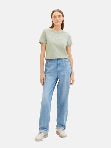 TOM TAILOR T-Shirt in Grün
