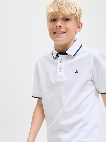 Maglietta 'JJEPaulos' di Jack & Jones Junior in bianco