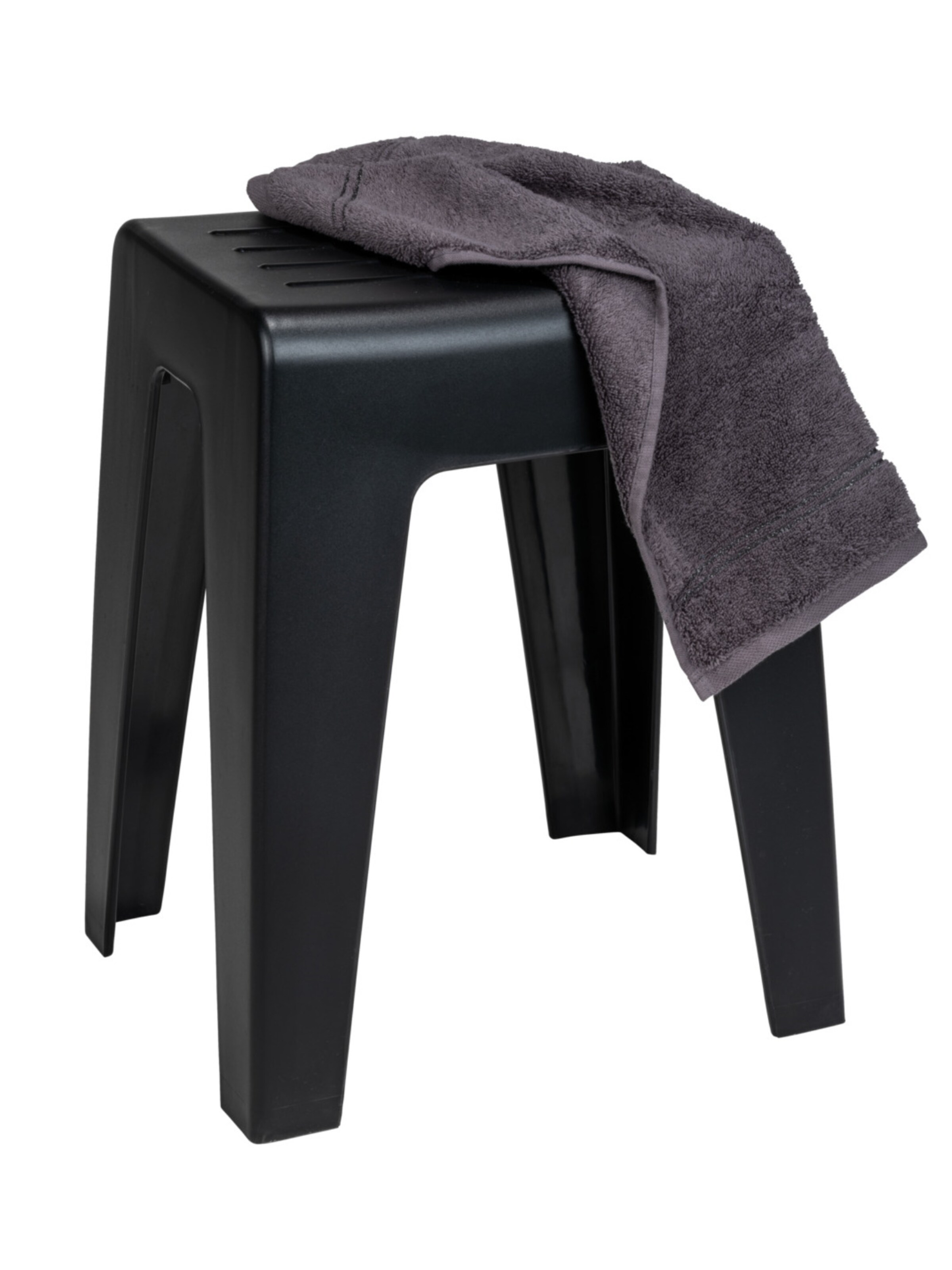 Wenko Badhocker 'Kumba' in Schwarz