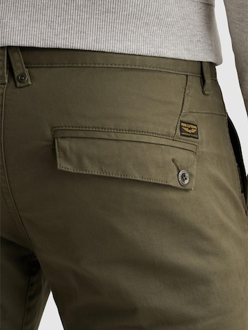 PME Legend Slimfit Chino 'American Classic regular fit chino' in Groen