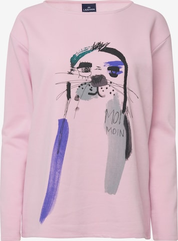 LAURASØN Sweatshirt in Pink: Vorderseite