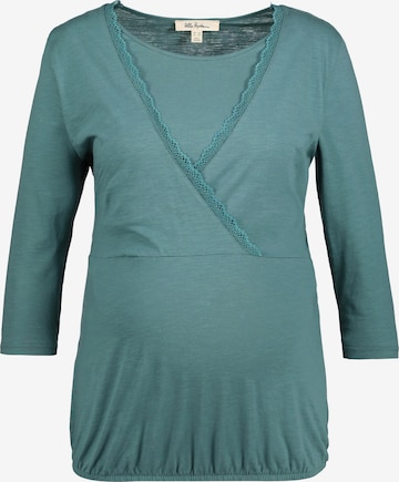 Ulla Popken Shirt in Groen: voorkant