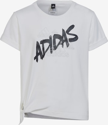 T-Shirt fonctionnel 'Dance' ADIDAS SPORTSWEAR en blanc : devant