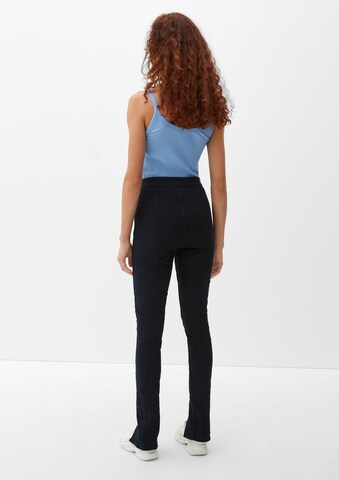 QS - Skinny Pantalón en azul