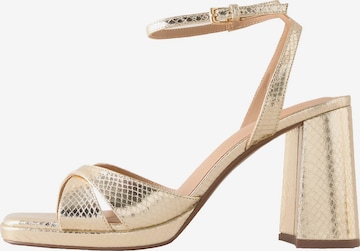 Next Sandaal 'Forever Comfort®' in Goud: voorkant