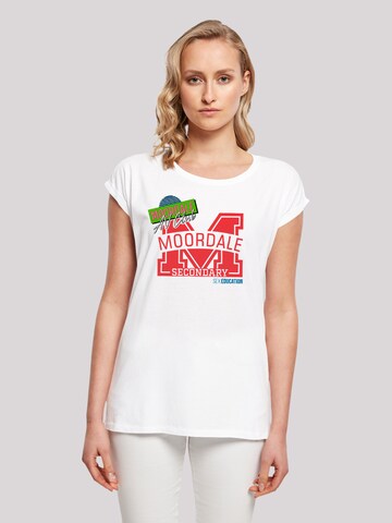 F4NT4STIC Shirt in White: front
