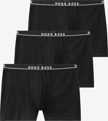 BOSS - Calzoncillo boxer en negro: frente