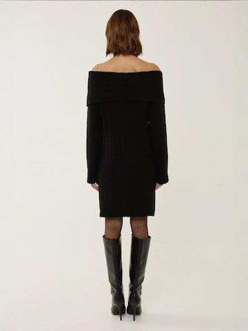 Abito in maglia di Hiccup in nero