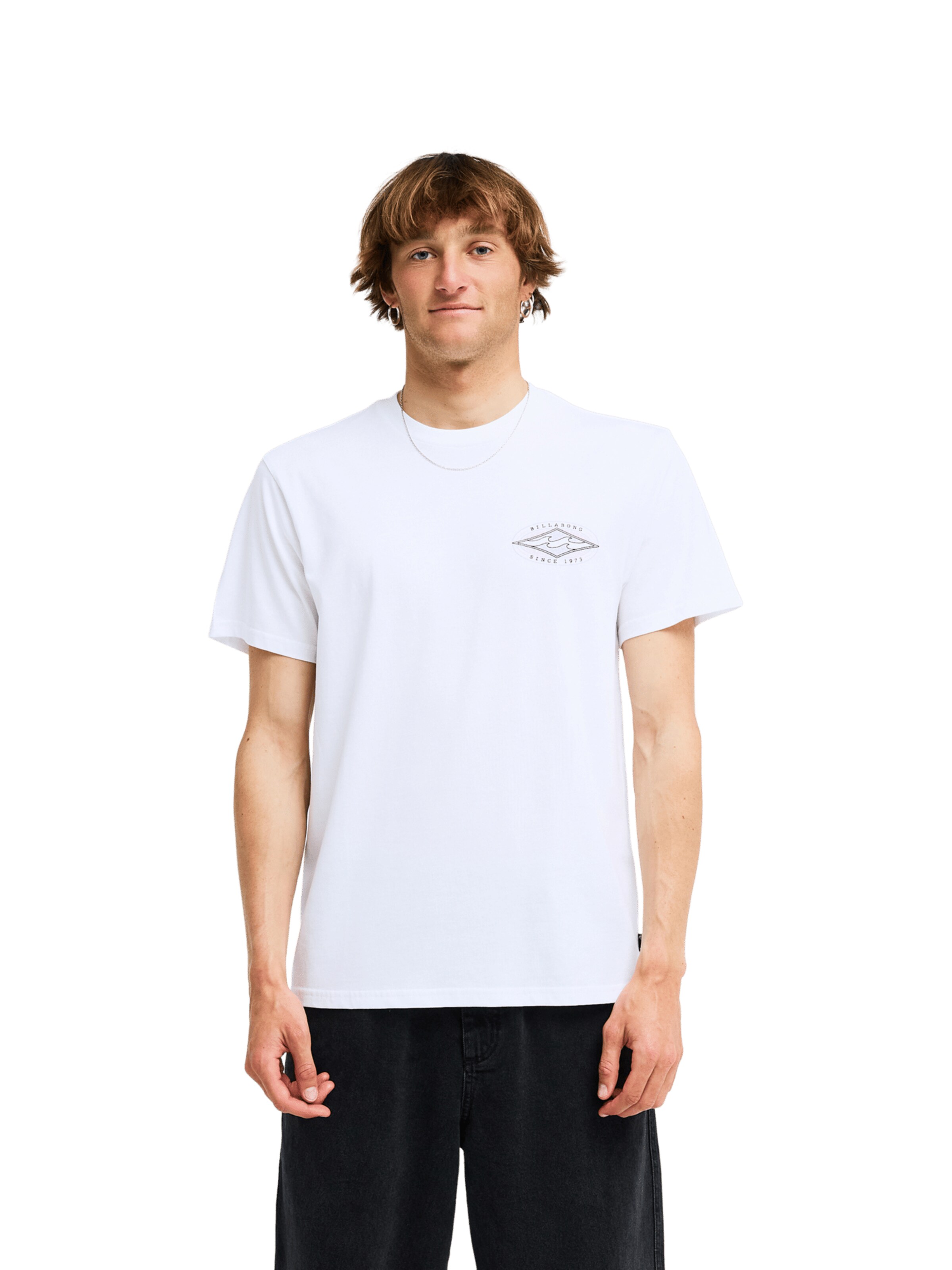 BILLABONG Shirt 'Diamond Vision' in White