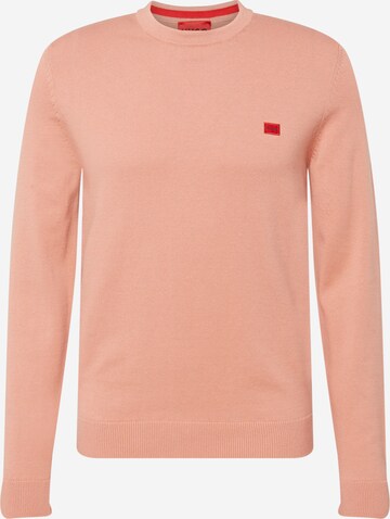 HUGO Pullover 'San Cassius-C1' i rød: forside