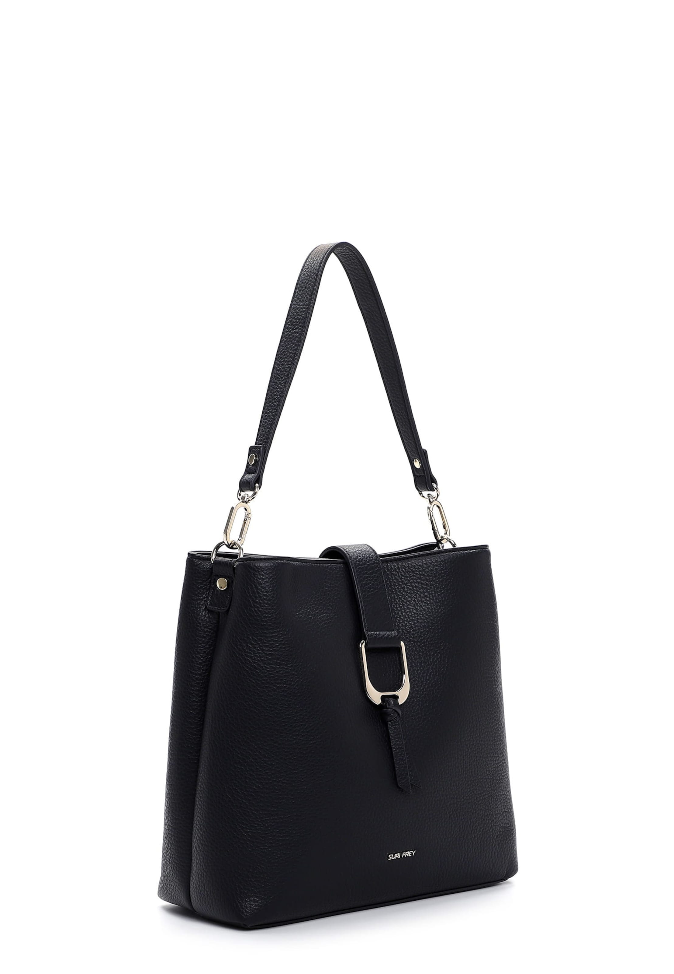 Suri Frey Schultertasche 'Keely' in Schwarz