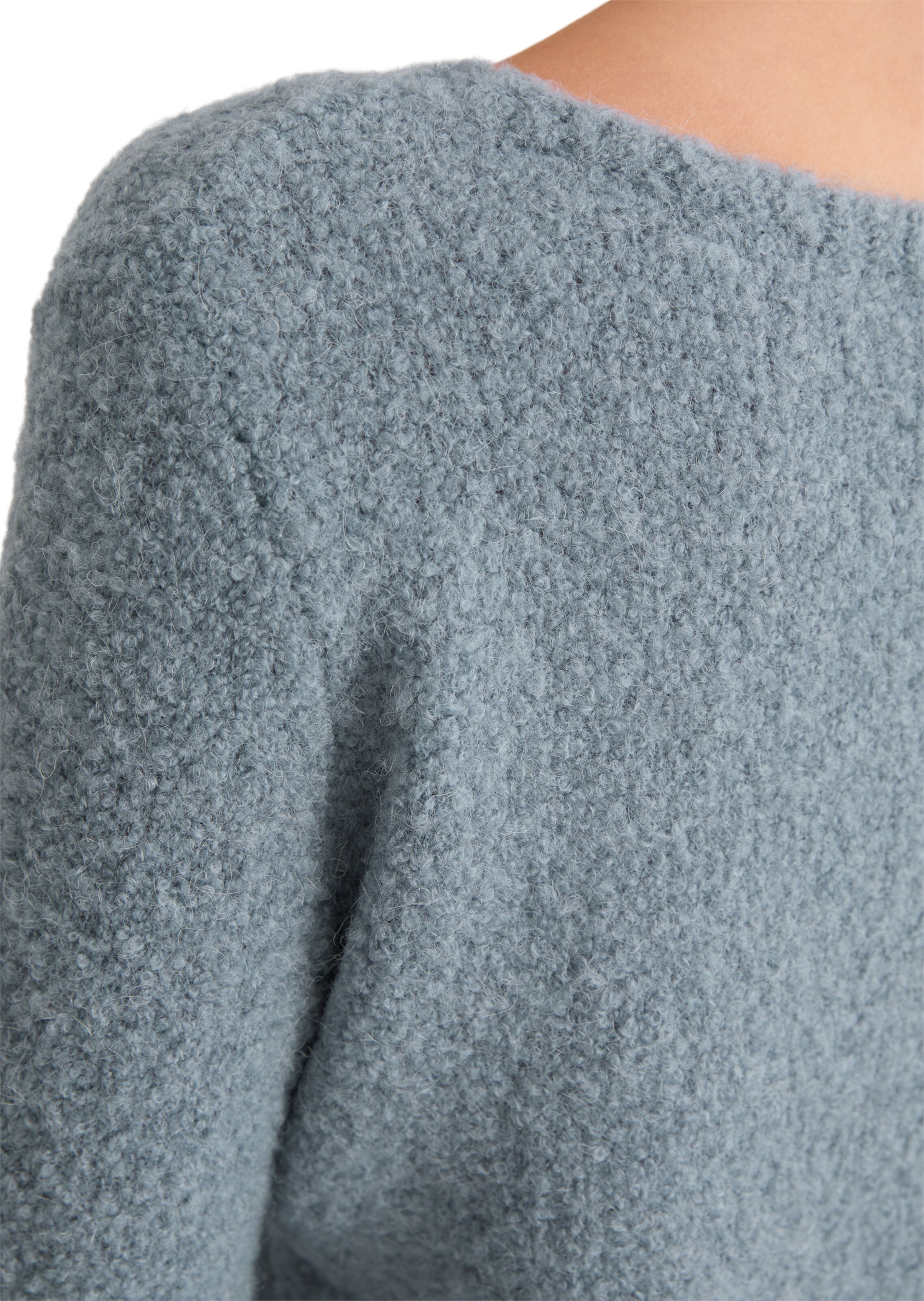 mėlyna Marc O'Polo Megztinis 'Bouclé'