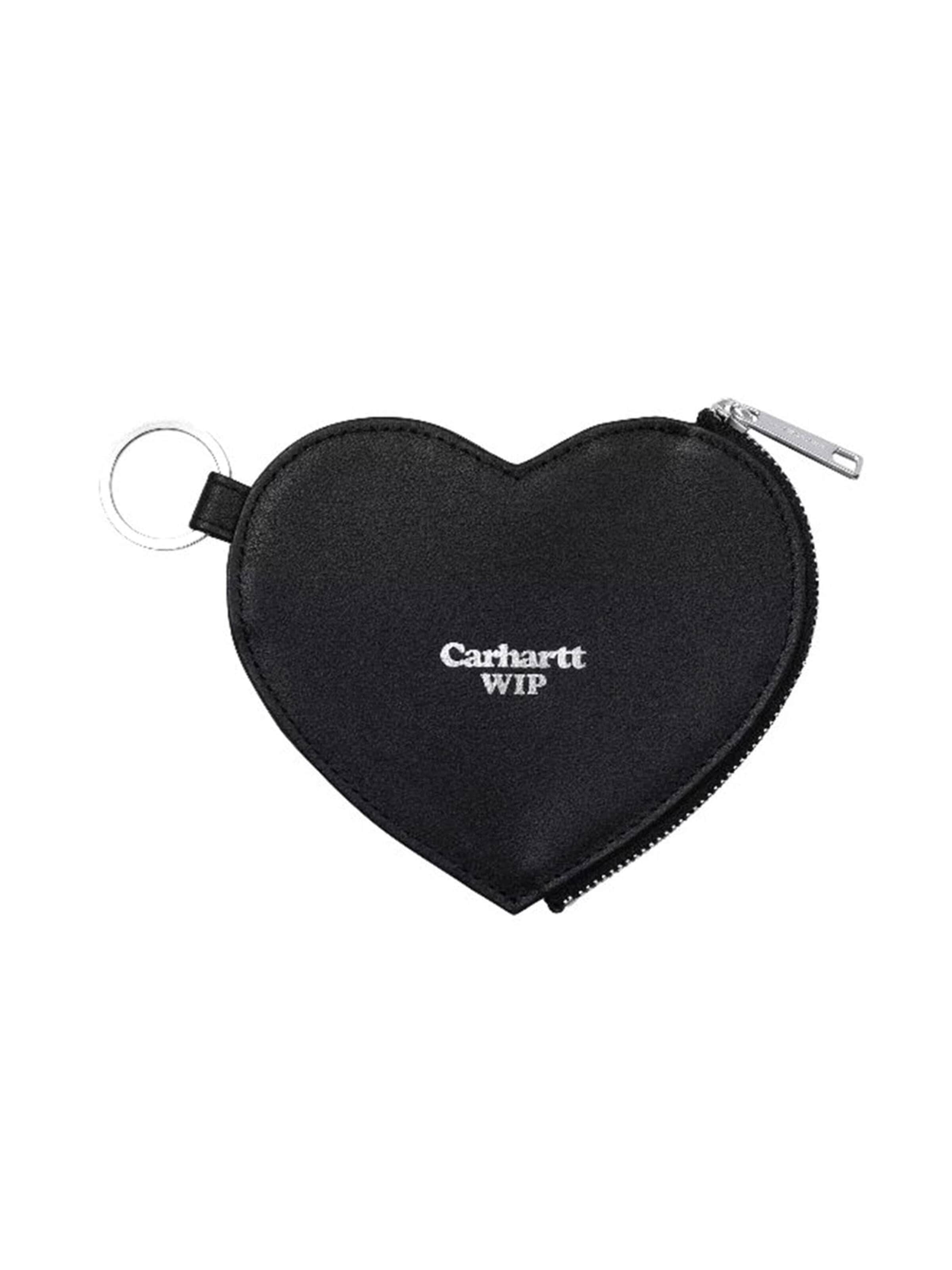 Carhartt WIP Tegnebog 'Hartt Coin Wallet Black' i sort: forside