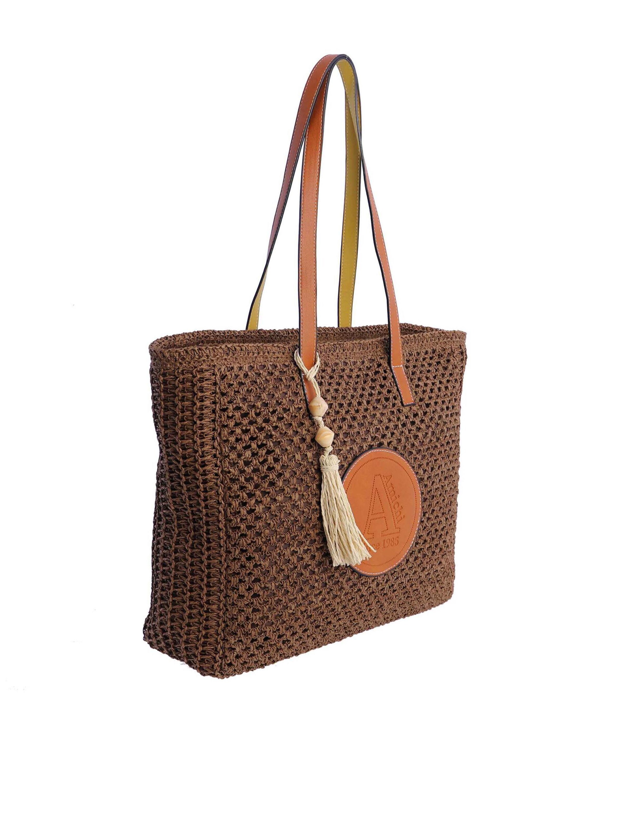 Amichi - Shopper 'Fuerteventura' en marrón