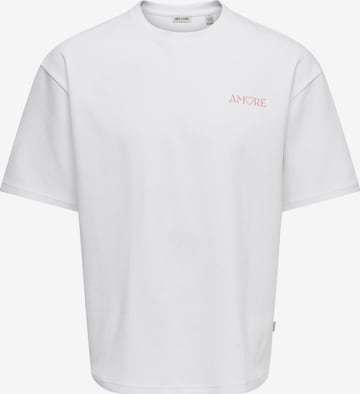 T-Shirt ONLY en blanc : devant
