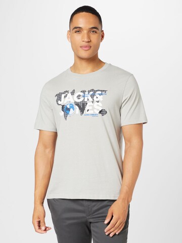 JACK & JONES Shirt 'DUST' in Blauw: voorkant