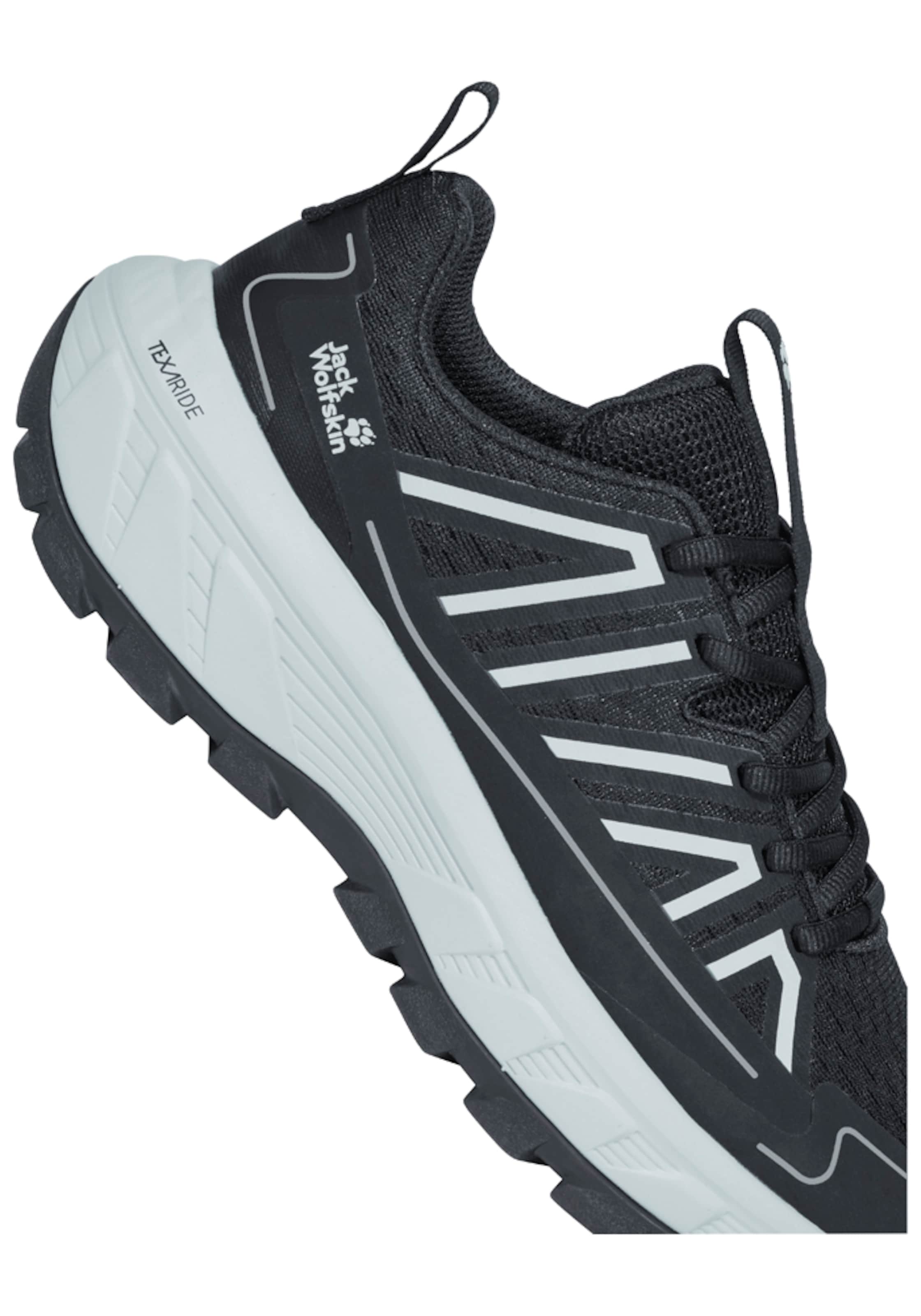 JACK WOLFSKIN Halbschuh in Schwarz