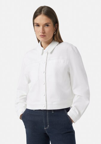 Veste mi-saison comma casual identity en blanc : devant