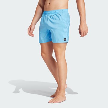 ADIDAS SPORTSWEAR Athletic Swim Trunks ' Solid CLX ' in Blue: front