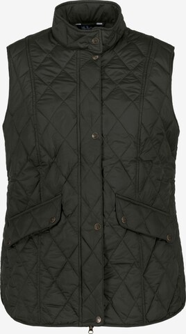 Ulla Popken Vest in Black: front