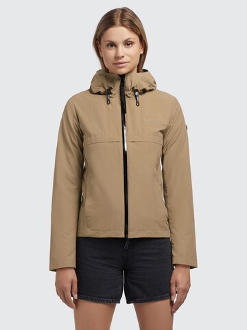 khujo Jacke ' TIEMA ' in Beige: predná strana