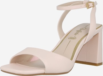 BUFFALO Páskové sandály 'APRIL' – pink: přední strana