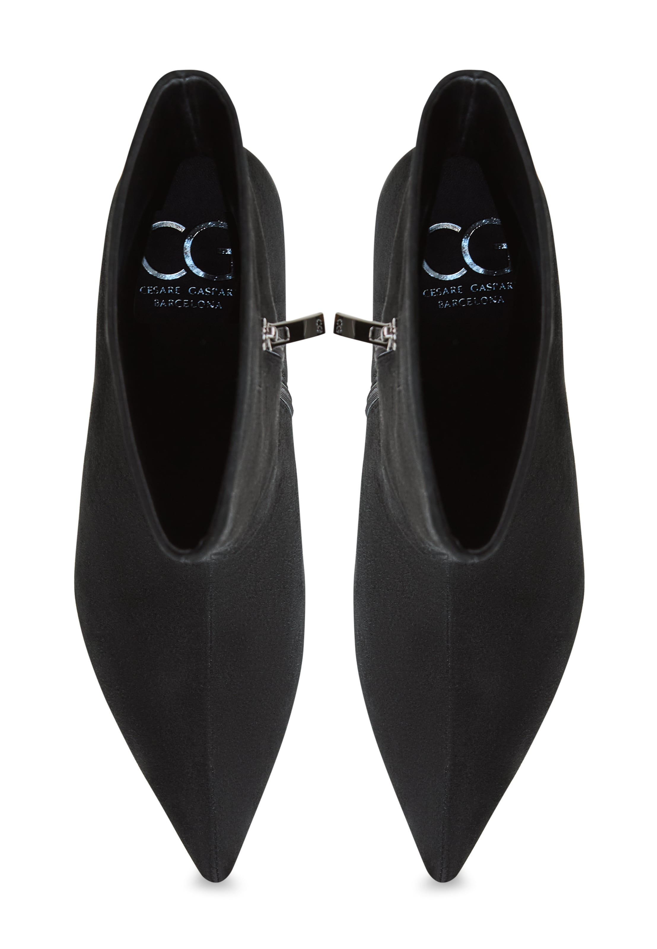 CESARE GASPARI Stiefelette in Schwarz