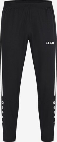 JAKO Regular Workout Pants 'Power' in Black: front