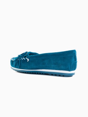 Minnetonka Mocassins 'Kilty' in Blauw