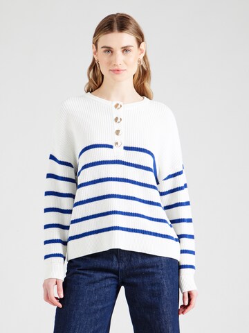 Pull-over 'VICHING' VILA en blanc : devant