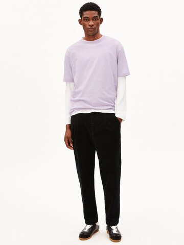 ARMEDANGELS T-Shirt MAARKOS in Lila: Vorderseite