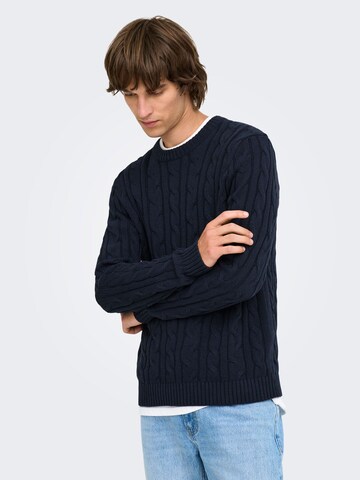 Pullover 'KIM' di Only & Sons in blu