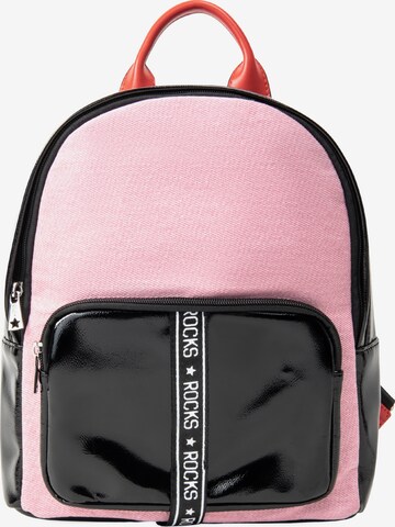 myMo ROCKS Backpack in Black: front